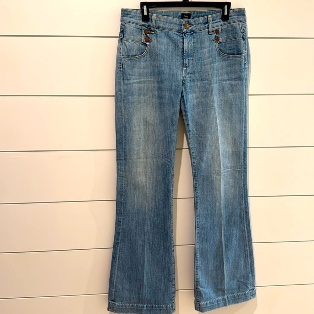 Citizens of Humanity Hutton stretch high rise wide leg size 31
